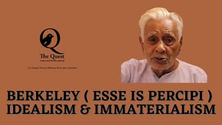 BERKELEY  Idealism amp Immaterialism  Empiricist Philosopher  Dr HS Sinha [upl. by Anairotciv]