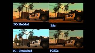 GTASA PC  Modded vs PS2 [upl. by Dayiz]