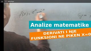 Analize matematike Derivati i nje funksioni ne piken x0 [upl. by Aytnahs]