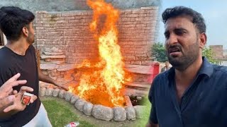 sibtain ne fountain ko aag🔥🔥 laga di pata nahi kia ho gaya is ko 😟 [upl. by Ahsurej]