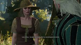 Margrit Tells Geralt To Stop Looking For Hanna  The Witcher 3 Wild Hunt [upl. by Onivag796]