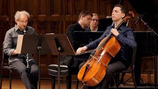 FAURE Trio for Clarinet Cello and Piano in D minor  ChamberFest Cleveland 2017 [upl. by Carlo409]