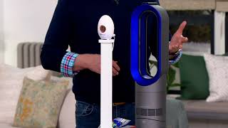 Dyson AM09 Hot  Cool Bladeless FanHeater with Jet Focus [upl. by Flavio701]