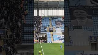 SCENES AS Derby fans attack Coventry fans in the stadium [upl. by Daryle]