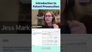 VPGs Ondemand Course Intro to Patent Prosecution Jessica LA Marks [upl. by Babby]