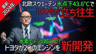 【速報！】「絶対にEVだけには乗るなよ…」新年早々北欧で1000台が立ち往生に巻き込まれ購入者が大後悔トヨタが水素エンジンに次ぐ新しいエンジンを2つ開発中だと発表【海外の反応】 [upl. by Frazier885]