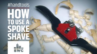 How to use a spokeshave  Woodworking hand tools [upl. by Sarchet]