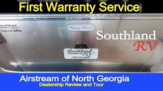 Airstream First Warranty Service  Common Solutions and Tips [upl. by Ahseid]