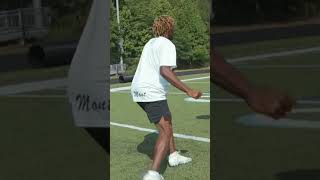 D3 LACROSSE PLAYER TRIES D1 FOOTBALL WORKOUT… [upl. by Iphigeniah]