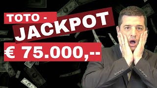 Toto Jackpot in Österreich 75000 Euro Preispool [upl. by Michaeu]