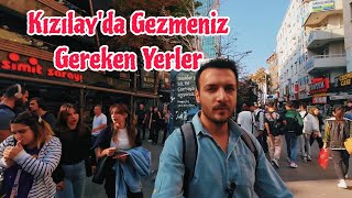 Kızılayda Nereler Gezilir   Ankarada Gezilecek Yerler [upl. by Joost]