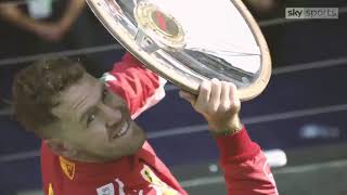 Sebastian Vettel Ferrari Tribute Sky Sports  My Way [upl. by Linnet]