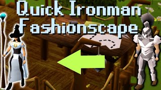 OSRS Ironman Fashionscape Ideas in Under 10 Minutes [upl. by Osmo889]