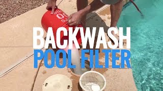 HOW TO Backwash a DE Pool Filter [upl. by Sura]