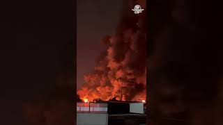 Explota pipa tras volcadura en San Pedro Cholula Puebla hay 1 muerto Shorts Noticias Explosión [upl. by Assenal821]