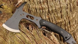 NEW Schrade SCAXE5 Full Tang Tactical Hatchet  Best Tactical Hatchet [upl. by Nillad307]