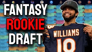 My Rookie Fantasy Rankings  How to draft in your Dynasty Leagues [upl. by Rehpretsirhc802]