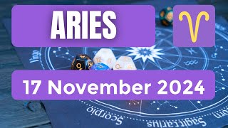 Aries horoscope  Aries Horoscope for Today 17 November 2024 [upl. by Elisabet]