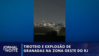 Facções rivais trocam tiro e explodem até granada no Rio de Janeiro [upl. by Arriaet]