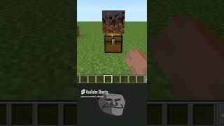 Minecraft RIP Logic🤣troll face mememinecraft technogamerz youtubeshorts ajjubhaitotalgaming [upl. by Emrich]