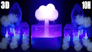 🌧️ASMR Aerosol 3D com oito Nebulizadores e Chuva incrível para Dormir e Relaxar🌧️ [upl. by Sclater]