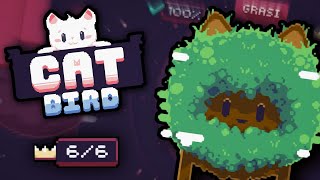 CAT BIRD Mundo 2 Grasi  todas las coronas  Gameplay de todos los niveles [upl. by Sirtimid356]