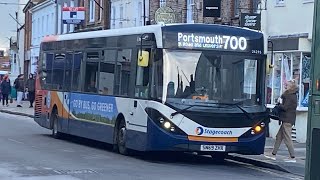 26295 SN69 ZHX on Route 700 to Chichester [upl. by Atikaj]