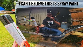 How To Get A Perfect Spray Paint SHOW CAR Paint Job At Home Super Slick [upl. by Anitnatsnok]