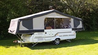 2015 Pennine Pathfinder folding camper review Camping amp Caravanning [upl. by Llehsal933]