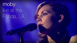 Moby  The Last Day feat Skylar Grey Live at The Fonda LA [upl. by Arihaz]