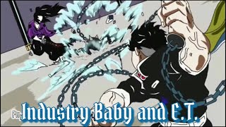 Kokushibo Vs Sanemi amp Gyomei AMV Lil Nas X amp Katy Perry Industry Baby amp ET [upl. by Ecnerret]