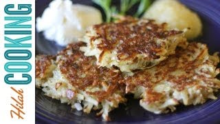 How To Make Potato Latkes  Hilah Cooking [upl. by Hindu403]