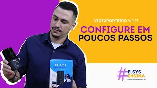 ElsysEnsina  Configurando o videoporteiro WIFI [upl. by Uase]