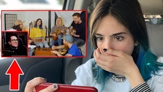 BRENDON URIE REACTED TO MY MUSIC VIDEO [upl. by Ayimat]