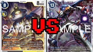 DTCGDigimon Card Game Shakkoumon Vs MaloMyotismon BT16 Proxy Play [upl. by Benedic]