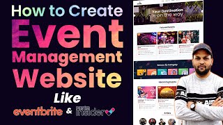 How to Create Free Event Management Website like Eventbrite in WordPress 🔥 Business Idea 2023 [upl. by Ahsiret]