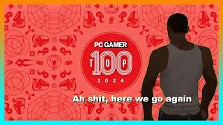 Reacting to PC GAMERs TOP 100 PC Games 2024 [upl. by Tacita108]