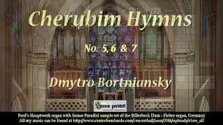 Cherubim Hymns 5 6 amp 7 Dmytro Bortniansky [upl. by Namrac]