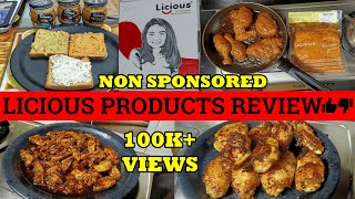 LICIOUS  LICIOUS REVIEW  LICIOUS SPREAD REVIEW  LICIOUS READY TO COOK  HOW TO USE LICIOUS APP [upl. by Inavihs]