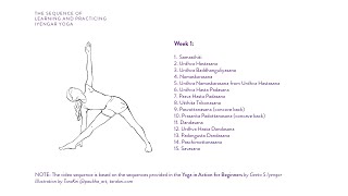 Week 1 Learning and Practicing Iyengar Yoga for Beginners [upl. by Elyse478]