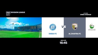 Dibba FC vs Al Dhafra FC Live Streaming [upl. by Ahsennod]