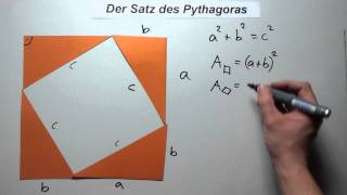 Der Satz des Pythagoras  Beweis 1 [upl. by Abil]