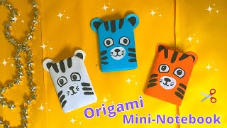 ★ ORIGAMI FACILI COME CREARE UN LIBRICINO DA UN FOGLIO A4 ★ cose da fare con la carta [upl. by Nodnerb13]