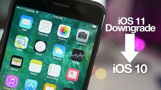 HowTo Downgrade iOS 11 beta to iOS 10 [upl. by Stroup577]