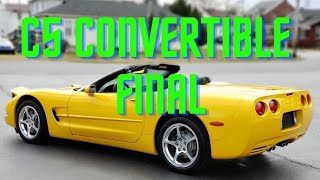 C5 Corvette Convertible Final  2020 Virtual Corvette Show [upl. by Etka]