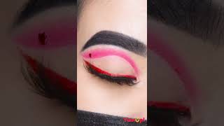 Beautiful❤️ eye makeup for beginnerseyemakeup viralvideo youtubeshortsMehandibyAmina555 [upl. by Brest]