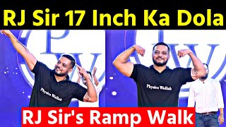 RAJWANT SIR RAMP WALK 😍  Rajwant Sir OP  VISHWAS DIWAS Celebration  PhysicsWallah [upl. by Mira]