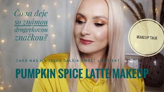 Makeup Talk  Pumpkin Spice Latte Makeup a pokec o limitkách a drogérkových značkách [upl. by Adnuhsal269]