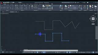 4 Difference between line and polyline command DRAW TOOL BAR [upl. by Nyloj267]