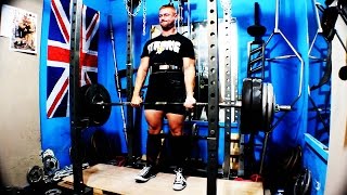 Ed Coan Deadlift Routine Week 4 [upl. by Yelrihs16]